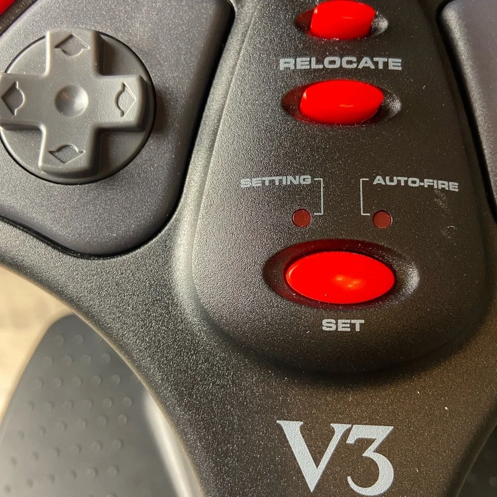 Playstation PS1‎ PS2 V3 fx INTERACT Racing Steering Wheel SV-1119